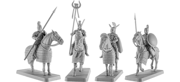 V&V Miniatures - Carthaginian Mounted Command - Gap Games