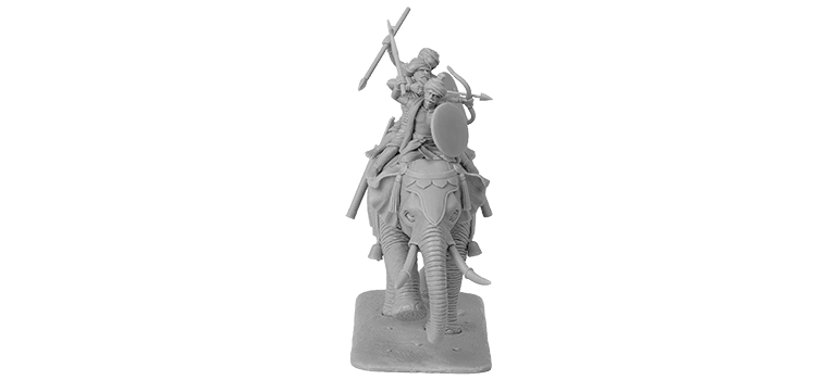 V&V Miniatures - Indian War Elephant - Gap Games