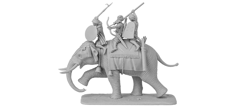 V&V Miniatures - Indian War Elephant - Gap Games