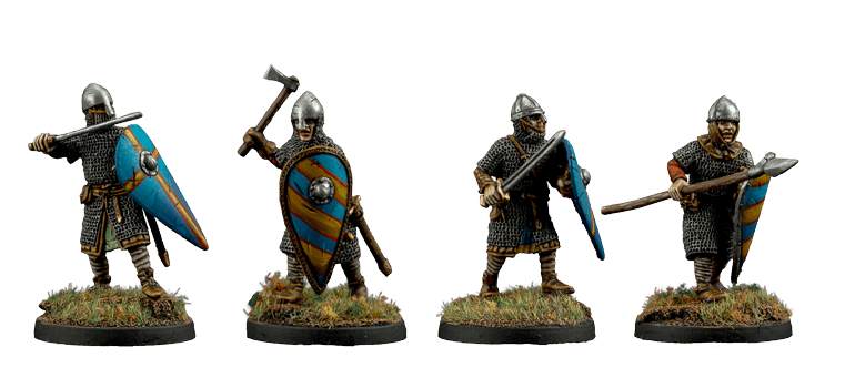 V&V Miniatures - Norman infantry - Gap Games