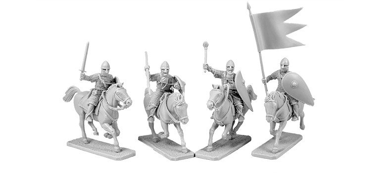 V&V Miniatures - Norman riders - Gap Games