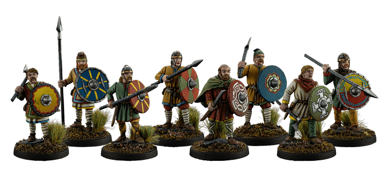 V&V Miniatures - The Anglo-Saxons 4: Ceorls - Gap Games