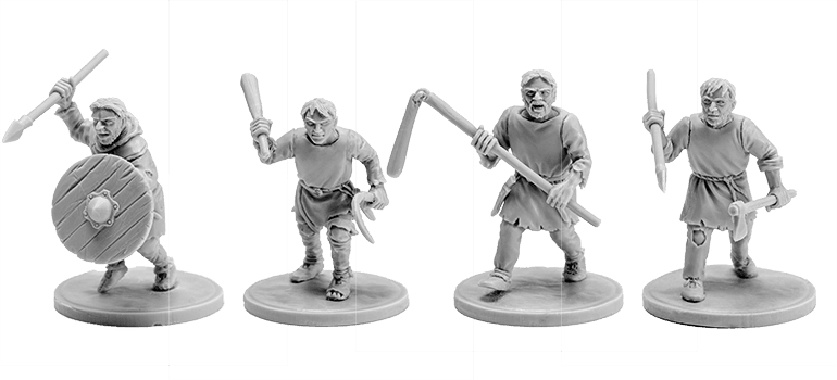 V&V Miniatures - The Anglo-Saxons 5: Geburs - Gap Games