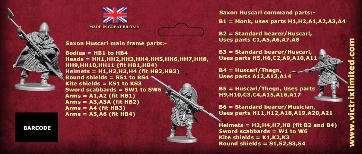 Victrix Miniatures - Huscarls Late Saxons/Anglo Danes - Gap Games