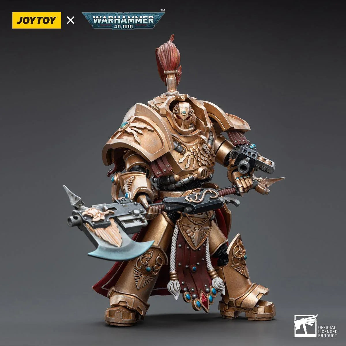 Warhammer Collectibles: 1/18 Scale Adeptus Custodes Allarus Custodian Osyr Archimaxes - Gap Games