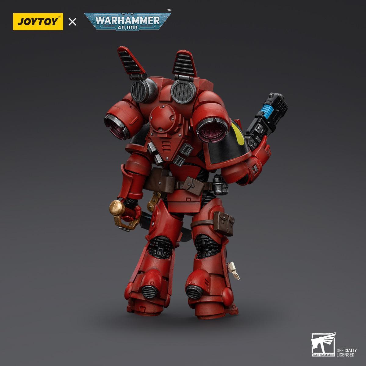 Warhammer Collectibles: 1/18 Scale Blood Angels Jump Pack Intercessors Sergeant With Plasma Pistol - Pre-Order - Gap Games