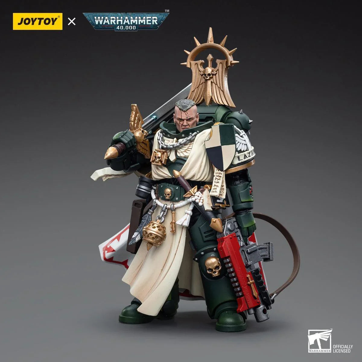 Warhammer Collectibles: 1/18 Scale Dark Angels Master Lazarus - Pre - Order - Gap Games