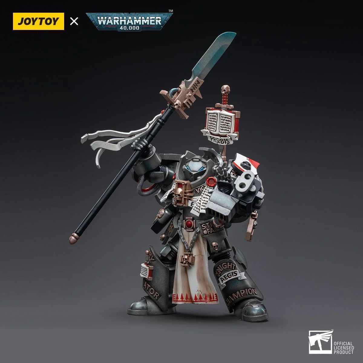 Warhammer Collectibles: 1/18 Scale Grey Knights Terminator Jaric Thule - Gap Games