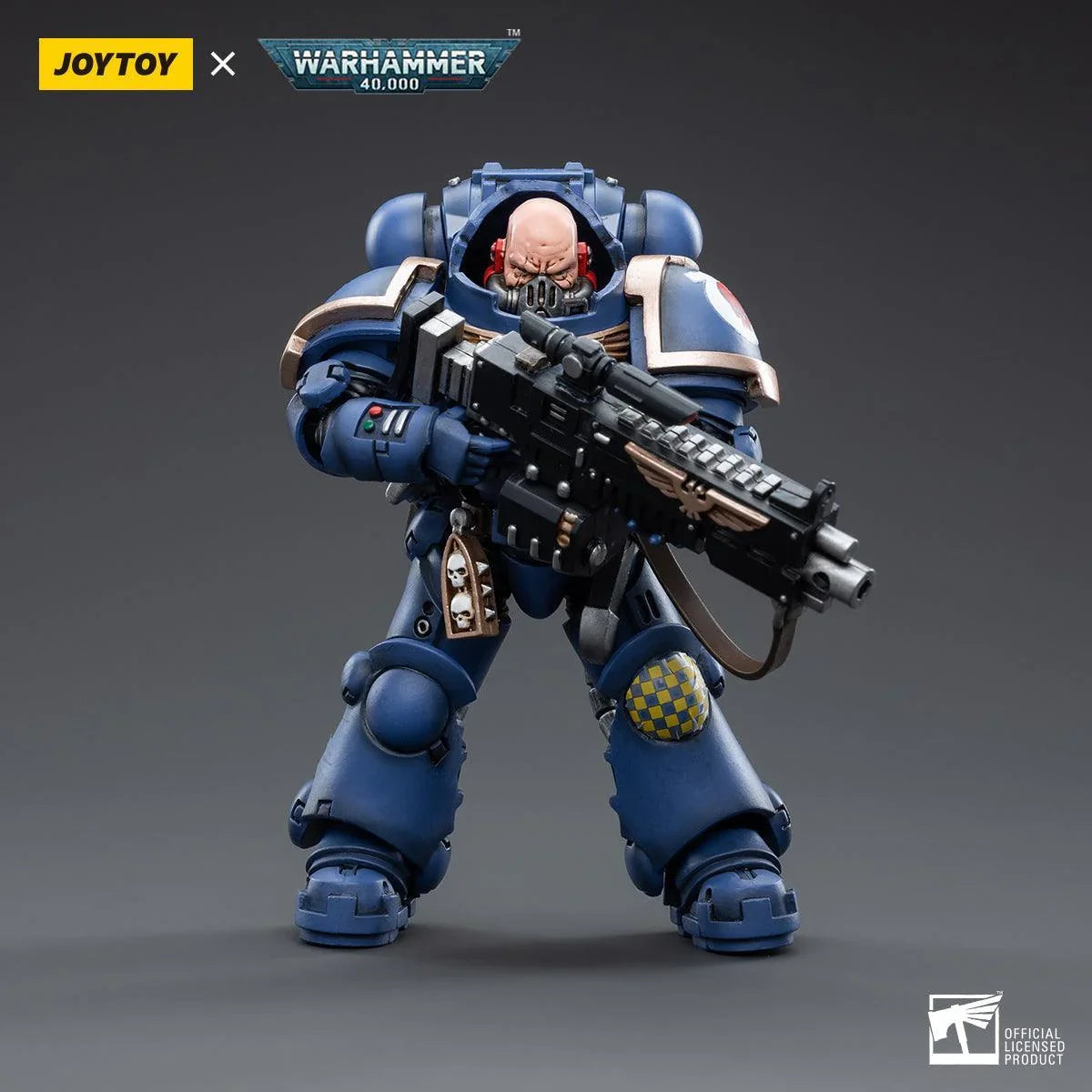 Warhammer Collectibles: 1/18 Scale Ultramarines Heavy Intercessor Sergeant Aetus Gardane - Gap Games
