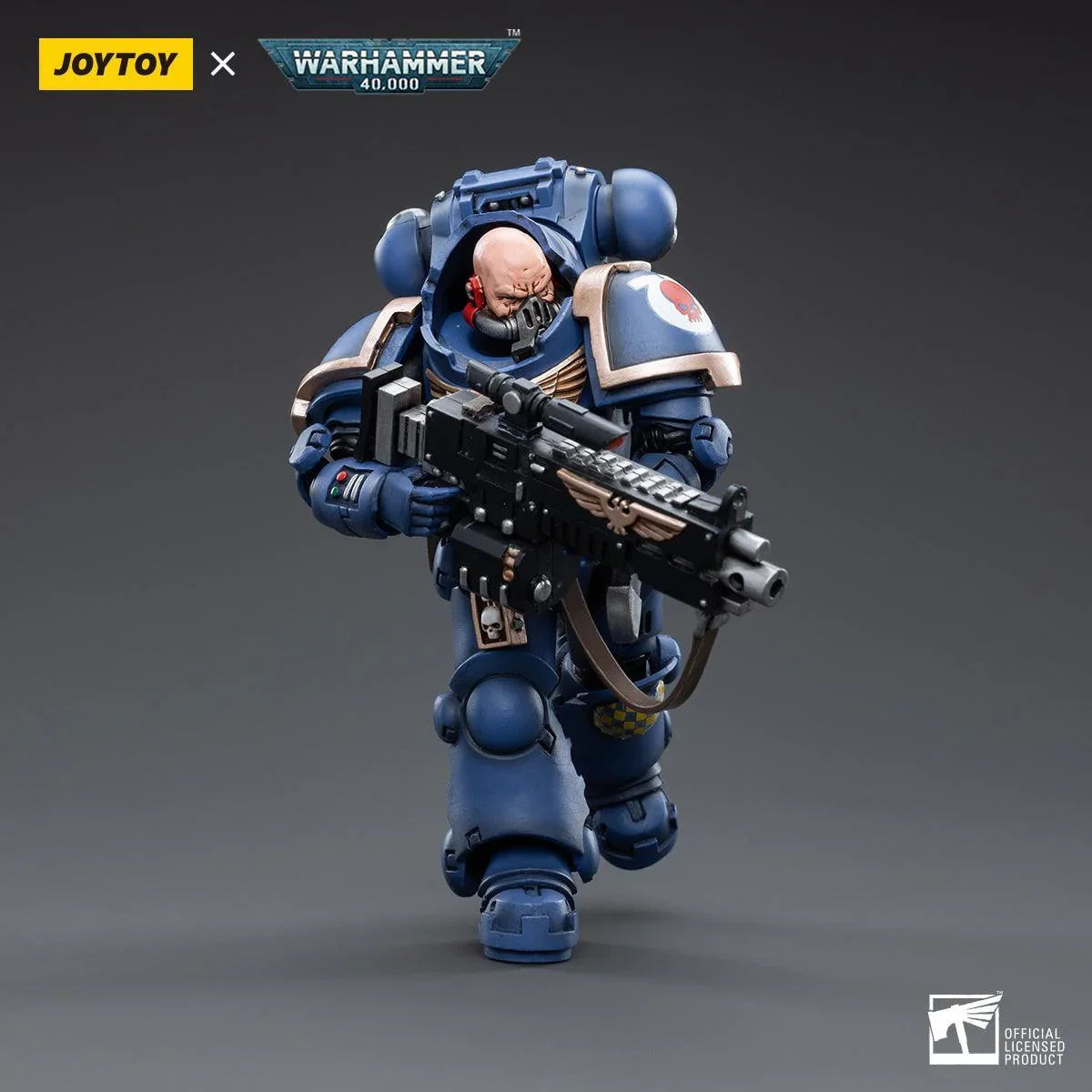 Warhammer Collectibles: 1/18 Scale Ultramarines Heavy Intercessor Sergeant Aetus Gardane - Gap Games