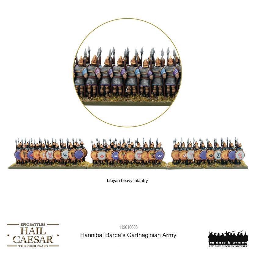 Warlord Games - Epic Battles: Hail Caesar Carthaginian Starter Army - Gap Games
