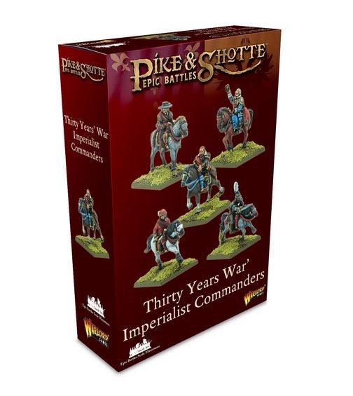 Warlord Games - Epic Battles: Pike & Shotte Thirty Years War Imperialist Commanders - Gap Games