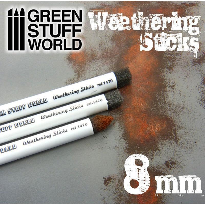 Weathering Brushes 8mm (set 3pc) - Gap Games