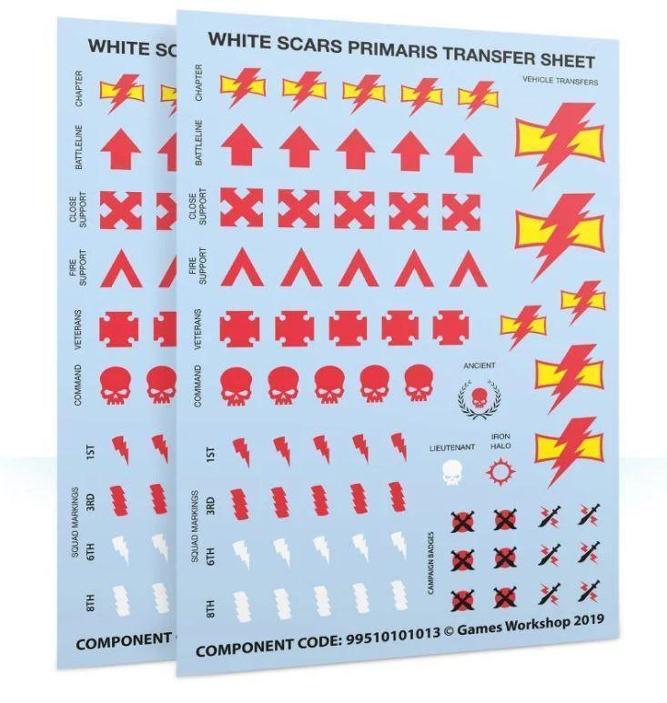 White Scars: Primaris Upgrades & Transfers - Gap Games