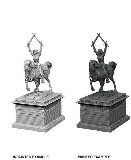 WizKids Deep Cuts Unpainted Miniatures Heroic Statue - Gap Games