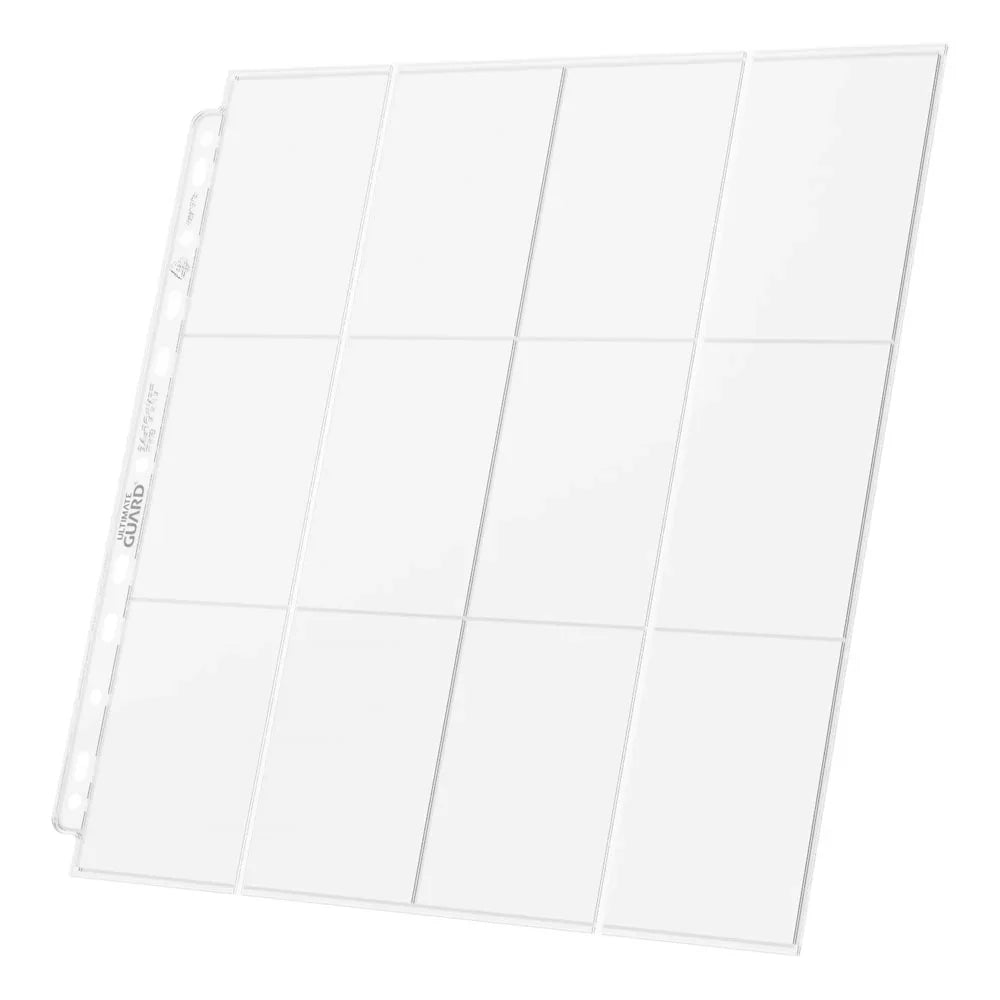 Ultimate Guard: Binder Pages – 24-Pocket QuadRow Side-Loading – Transparent