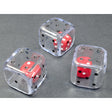 CHX KOP10305 25mm Double Dice Clear/black