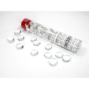 CHX 01121 Translucent Clear Glass Stones Tube