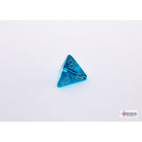 CHX 30063 Translucent Tropical Blue/white Polyhedral 7-Dice Set (with bonus die)