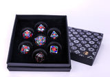 LPG Dice RPG Set Leadlight 4 Colour/Silver