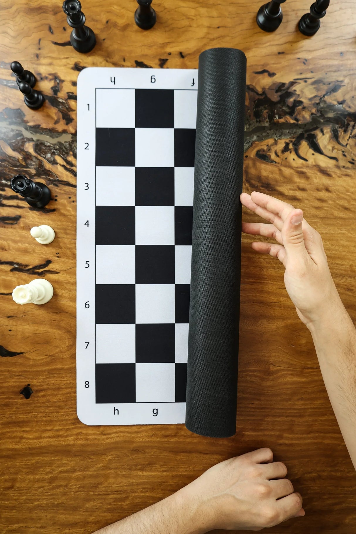 LPG Classics Club Chess Set - Black