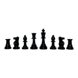 LPG Classics Club Chess Set - Black Woodgrain