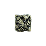 LPG Dice RPG Set Hollow Dragon - Tarnished Gold