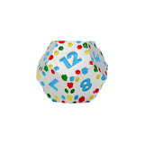 LPG Dice RPG Set Inscripted Hex Rainbow White