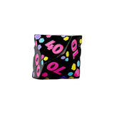 LPG Dice RPG Set Inscripted Hex Pastel Black