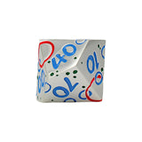 LPG Dice RPG Set Inscripted Bubbles Rainbow White