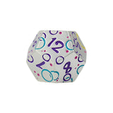 LPG Dice RPG Set Inscripted Bubbles Pastel White