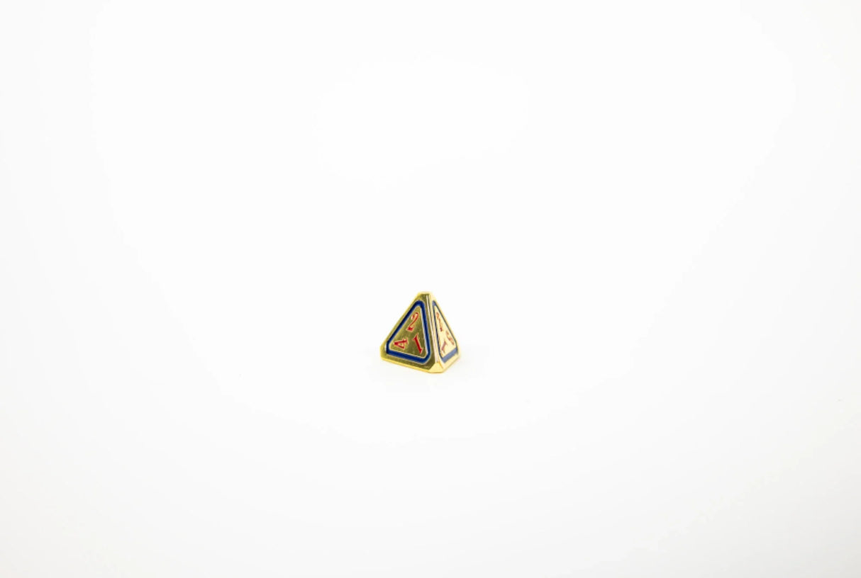 LPG Dice RPG Set Concentric Red/Blue/Gold