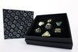 LPG Dice RPG Set Concentric Red/Green/Gold