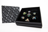 LPG Dice RPG Set Leadlight Dazzle Dark