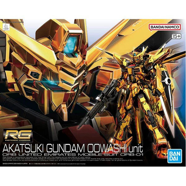 Bandai RG 1/144 Akatsuki Gundam Oowashi Unit