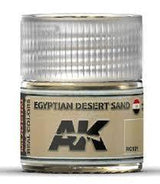 AK Interactive Real Colors - Acrylic Lacquer Paint 10ml bottle - EGYPTIAN DESERT SAND