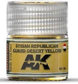 AK Interactive Real Colors - Acrylic Lacquer Paint 10ml bottle - SYRIAN REPUBLICAN GUARD DESERT YELLOW