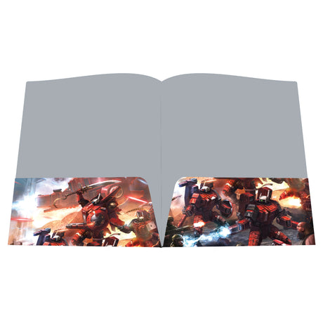 Ultra Pro: UP16555 T'au Empire Codex Aligned Datasheet & Index Card Folio for Warhammer 40k