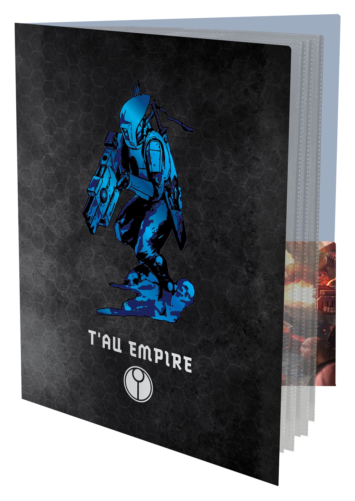 Ultra Pro: UP16555 T'au Empire Codex Aligned Datasheet & Index Card Folio for Warhammer 40k