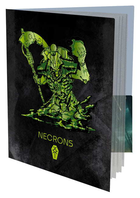 Ultra Pro: UP16562 Necron Codex Aligned Datasheet & Index Card Folio for Warhammer 40k