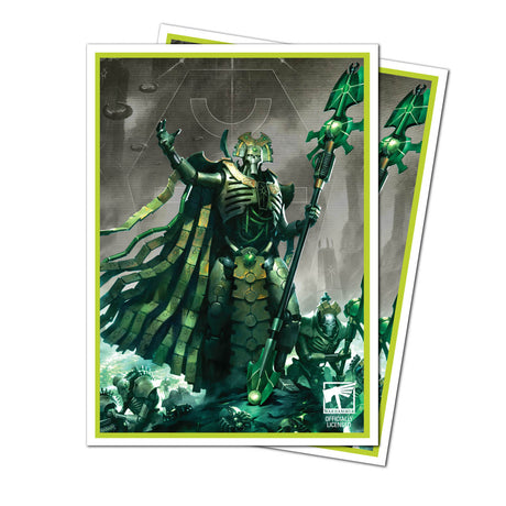 Ultra Pro: UP16564 Necron Codex Aligned 105ct Apex Deck Protector sleeves for Warhammer 40k