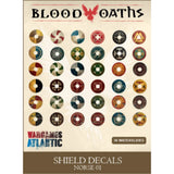 Wargames Atlantic: Decline & Fall Shield Decals: Norse 01