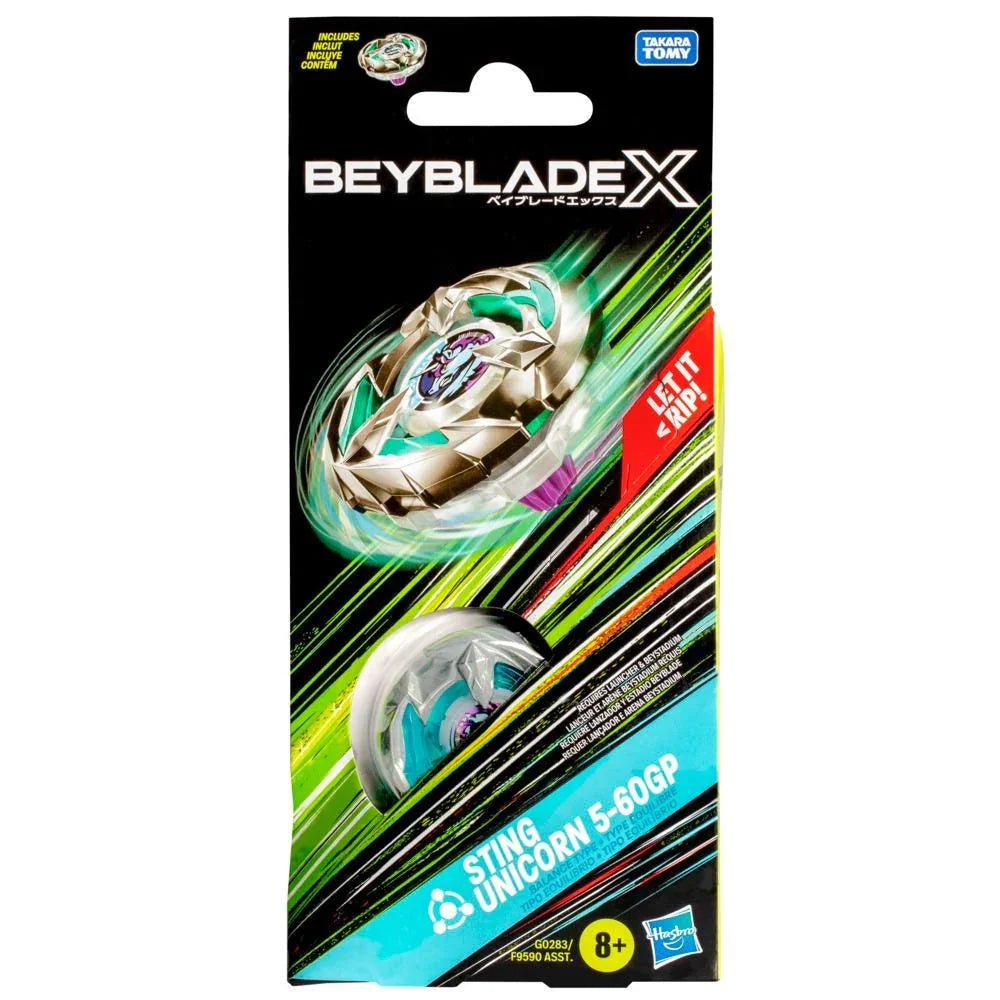 Beyblade - X - Sting Unicorn 5-60GP Top Booster Pack Set