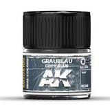 AK Interactive Real Colors - Acrylic Lacquer Paint 10ml bottle - Graublau-grey Blue Ral 5008