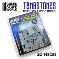 20x Gravestones Resin Set - Gap Games