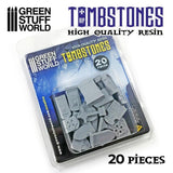 20x Gravestones Resin Set - Gap Games