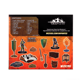 WizKids Deep Cuts Unpainted Miniatures Castle Kingdom Retainers