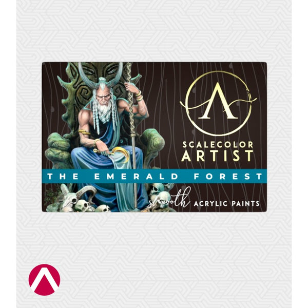 Scale 75 - Scalecolor Artist - The Emerald Forest Paint Set