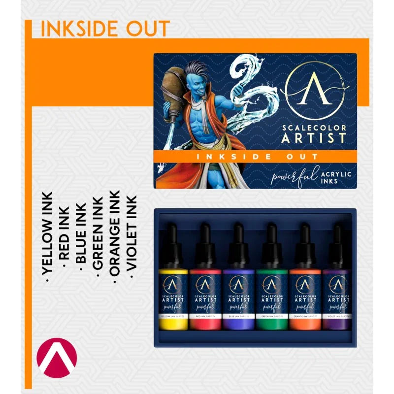 Scale 75 - Scalecolor Artist - Game of Inks Paint Set