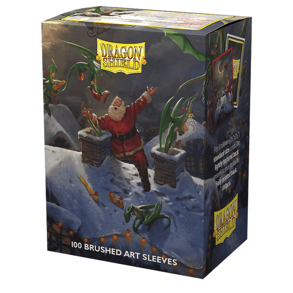 Dragon Shield: Sleeves – Brushed Art – Christmas 2023